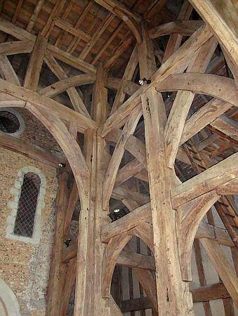 Blackmore - Detail of Tower Timbers
